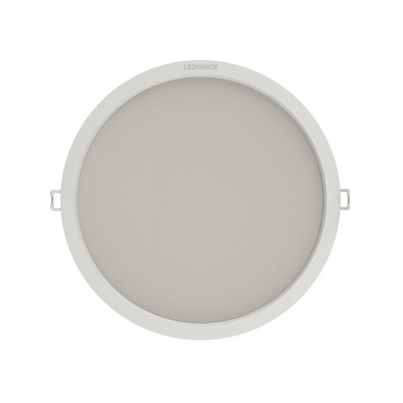 LEDVANCE LED Einbauleuchte 24W 4000K 2760lm IP44 Weiß Einbaud. 200 mm